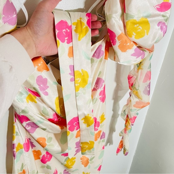 NEW For Love and Lemons Hazel Mini Dress Floral Preppy Summer Garden Party - Picture 9 of 13